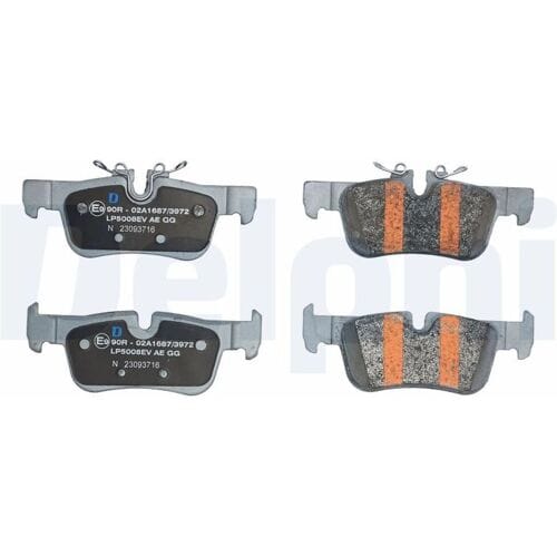 Remblokset, schijfrem DELPHI LP5008EV