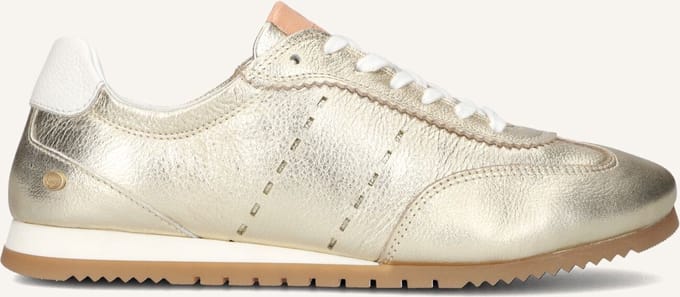 Fred De La Bretoniere Ylva Loa Sneakers - Leer - Dames - Goud - Maat 40