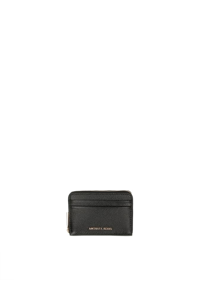 Michael Kors SM ZA Coin Card Case Dames Portemonnee Jet Set - Zwart