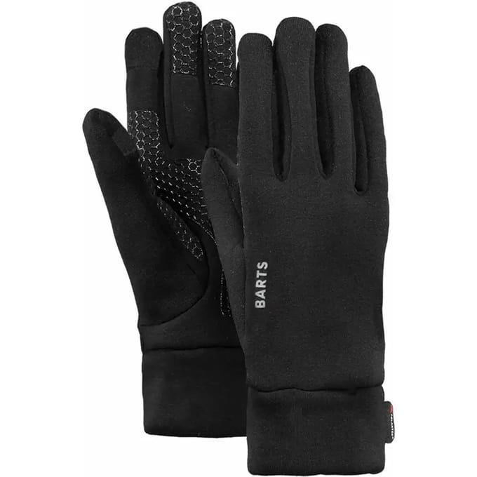 BARTS Powerstretch Touch Gloves Unisex Handschoenen maat M/L - Zwart