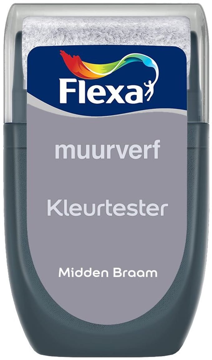 Flexa - Kleurtester Muurverf - Midden Braam - Mengverf - 30 Ml