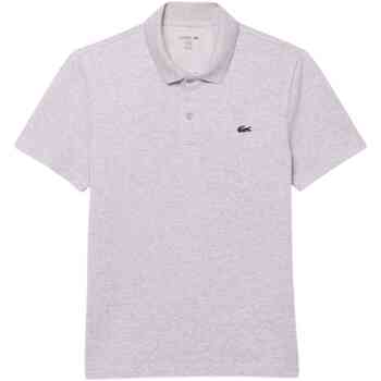 Lacoste Poloshirt Breathable Grijs - Maat S - Heren