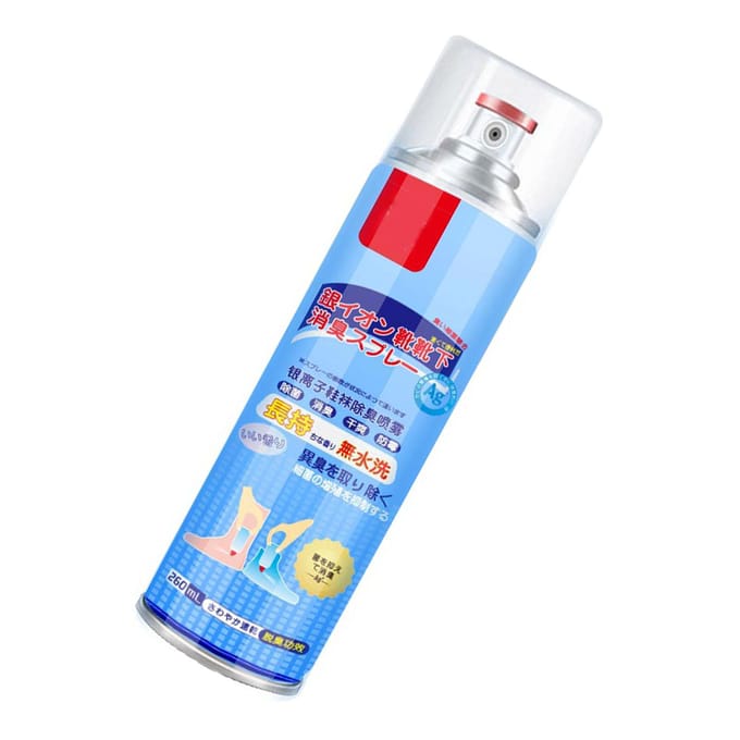 260ML schoendeodorantspray Snelle penetratie Draagbare schoengeurspray Stinkende schoenengeurverwijderaar voor white