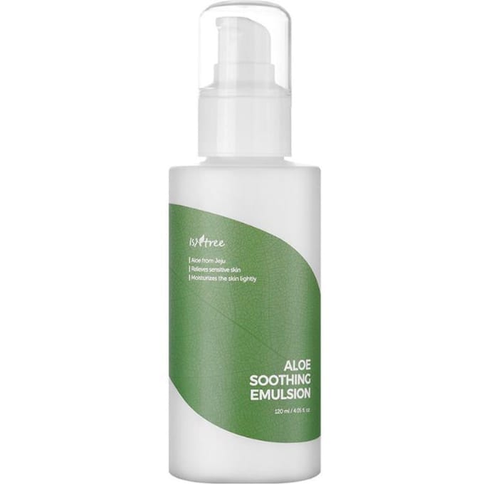 ISNtree, Aloe Soothing Emulsion, 4.06 fl oz (120 ml) white