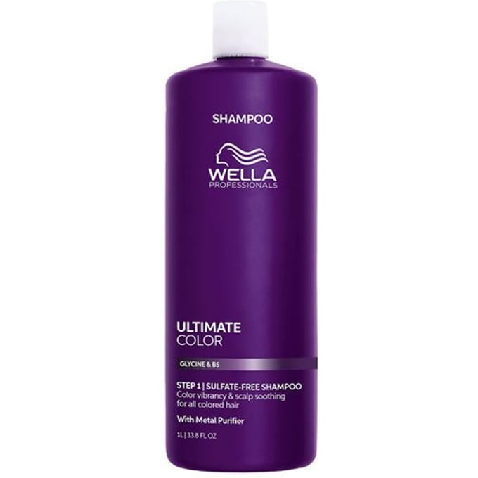 Wella Professionals - Ultimate Color Shampoo - 1000ml - Voor Gekleurd Haar