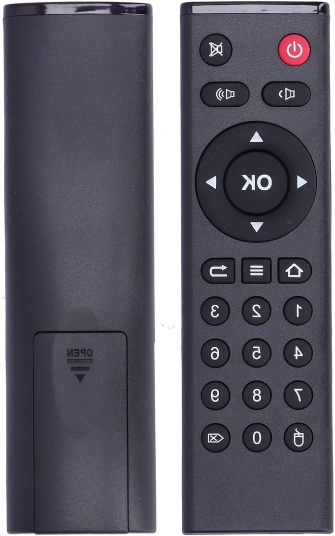 Vervangende Afstandsbediening Geschikt voor Android TV Box - Compatibel met TX5 Max en TX3 Max