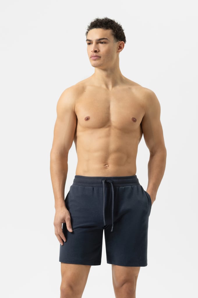 Korte sweatpants Serie Enjoy Comfort Marineblauw