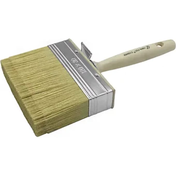 Sencys Verfborstel Hout Metaal 3x12cm