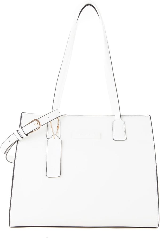 VALENTINO Shopper Schoudertas Shopping Bag Bianco Wit