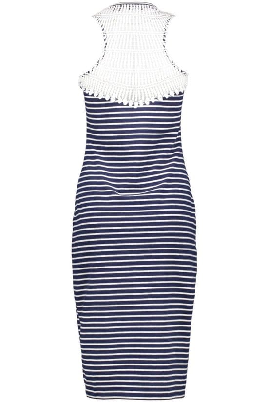 Superdry - Maat M - Lily Crochet Insert Dames Jurk