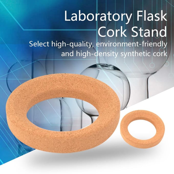 Laboratorium Synthetische Kurk Ringhouder voor Rondbodemkolf(160 mm) brown
