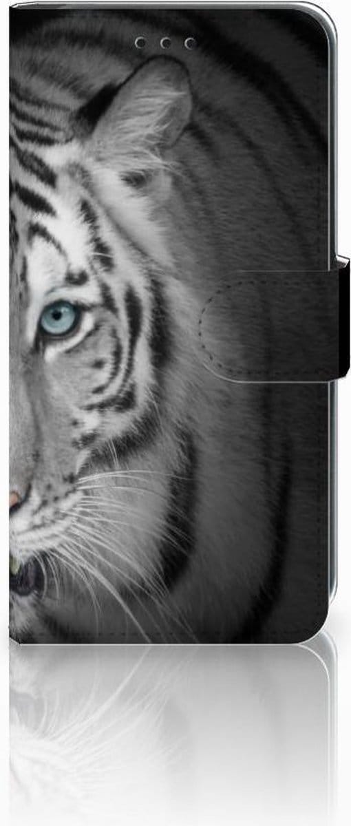 Xiaomi Mi A2 Lite Telefoonhoesje met Pasjes Tijger
