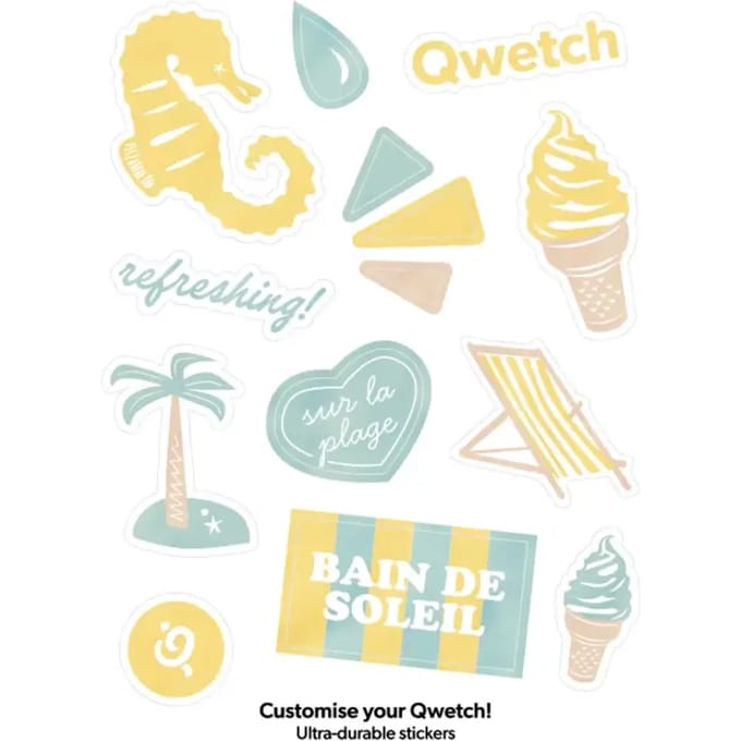 Beperkte editie stickers Qwetch