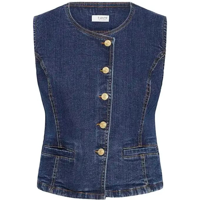 b.young - BYKOMMA WAISTCOAT - Dames - Gilets