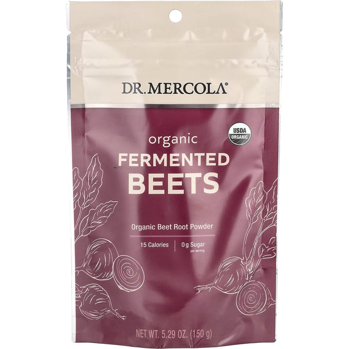 Dr. Mercola, Poudre de betterave fermentée, 5,29 oz (150 g)