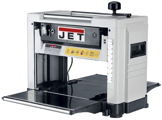 Draagbare vandiktebank 318 mm 2 schaafmessen 1,8 kW 230V Jet JWP-12