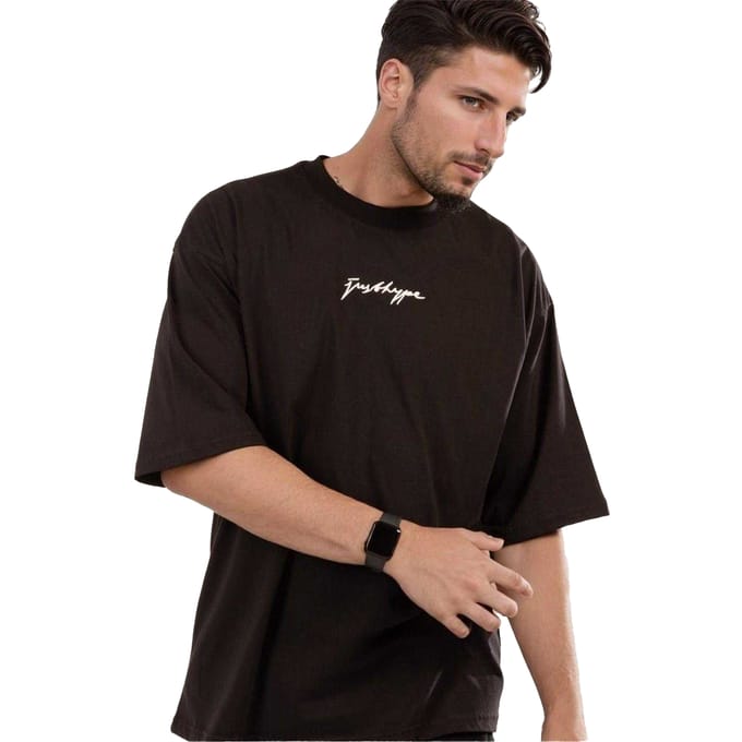 Hype Heren t-shirt (Zwart)