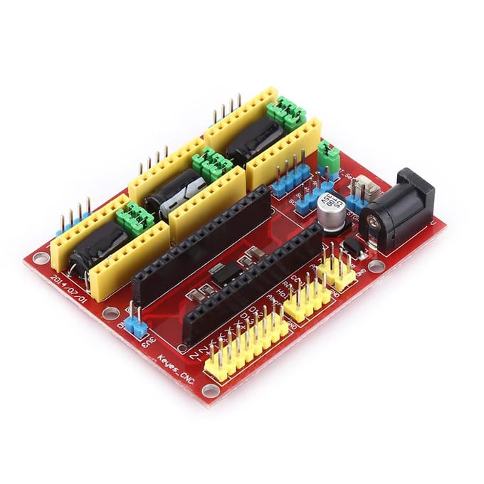 CNC Graveermachine Shield A4988 Driver Nano 3.0 Board met USB-kabel 3D Printer Kit gray
