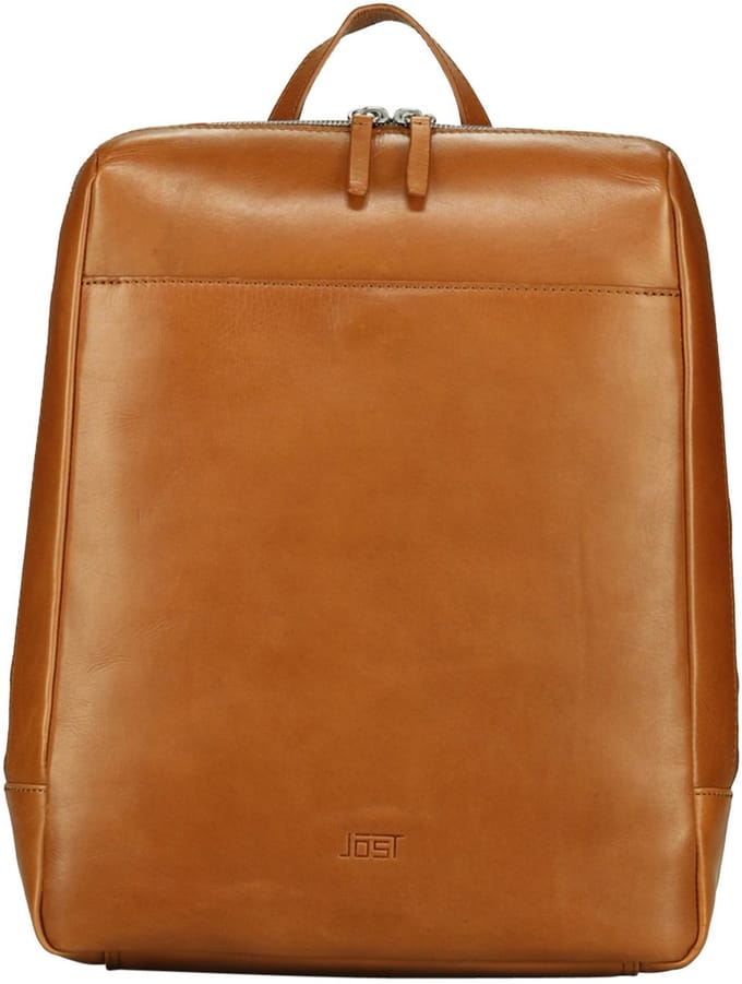 JOST Leren vrijetijdsrugzak rugzak Rana Backpack Cognac bruine