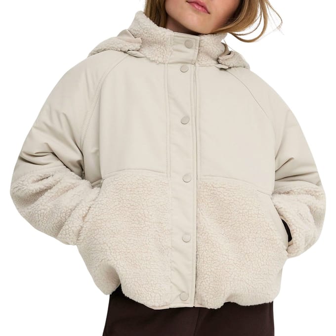 Kids Only Nomi Teddy Mix Jas Meisjes - Maat 152