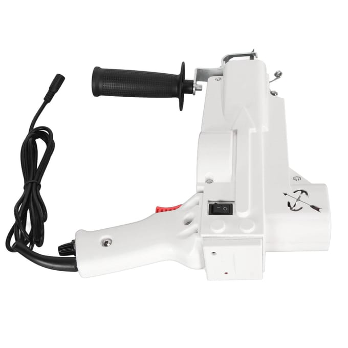 Tufting Gun Kit Gareninrijger Tool 2-in-1 Elektrische Tapijt Vloerkleed Maker Handheld Breimachine Wit EU Plug white