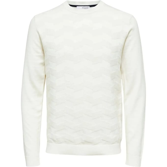 Sweatshirt Selected Slhromen Ls Knit
