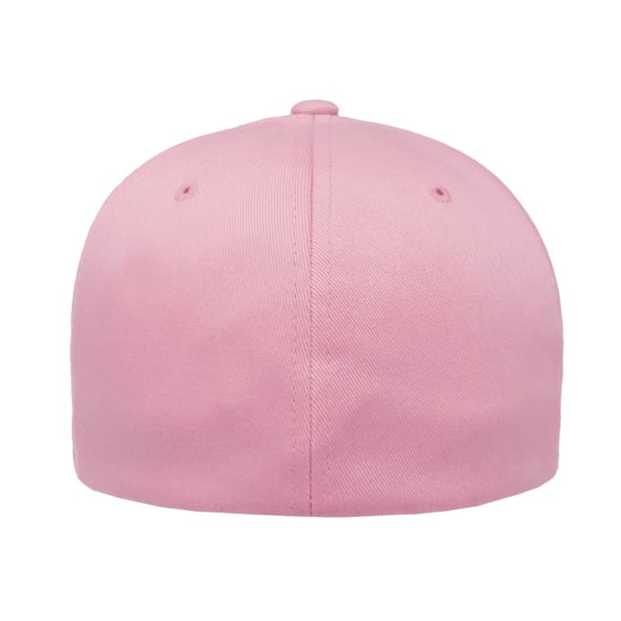 Flexfit Wollige gekamde muts (Roze)