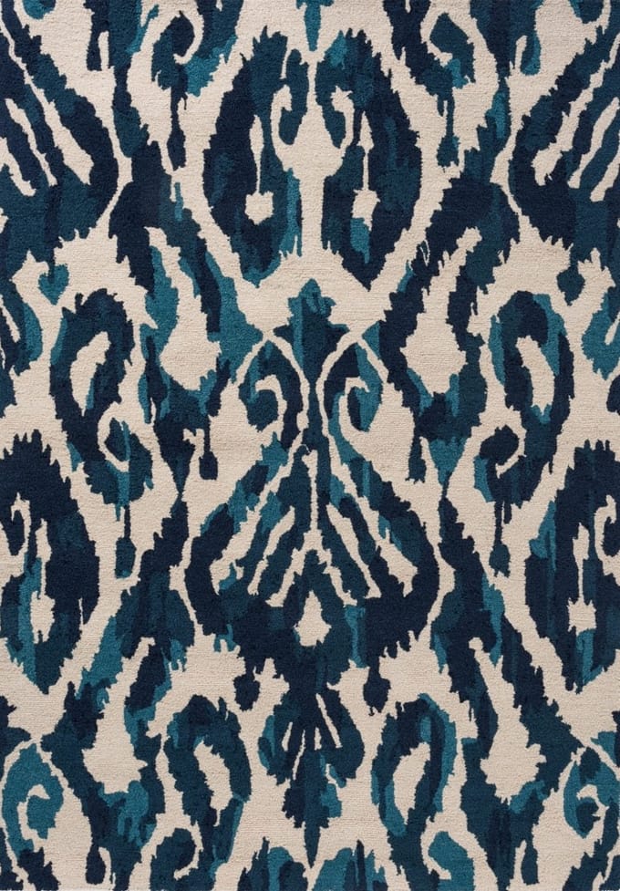 Sanderson Kasuri Indigo 446208 - 140 x 200 cm