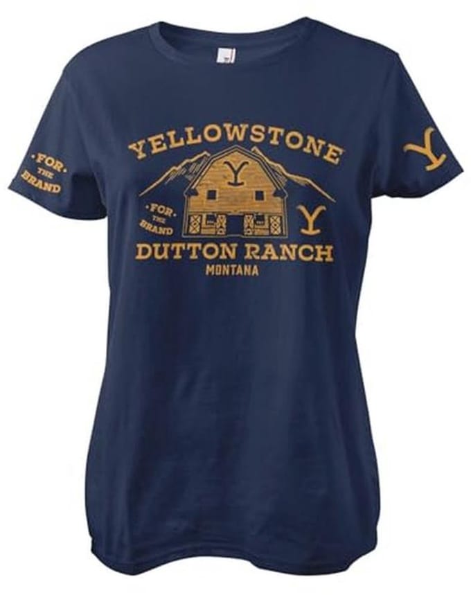 Vrouwen T-shirt met Yellowstone thema