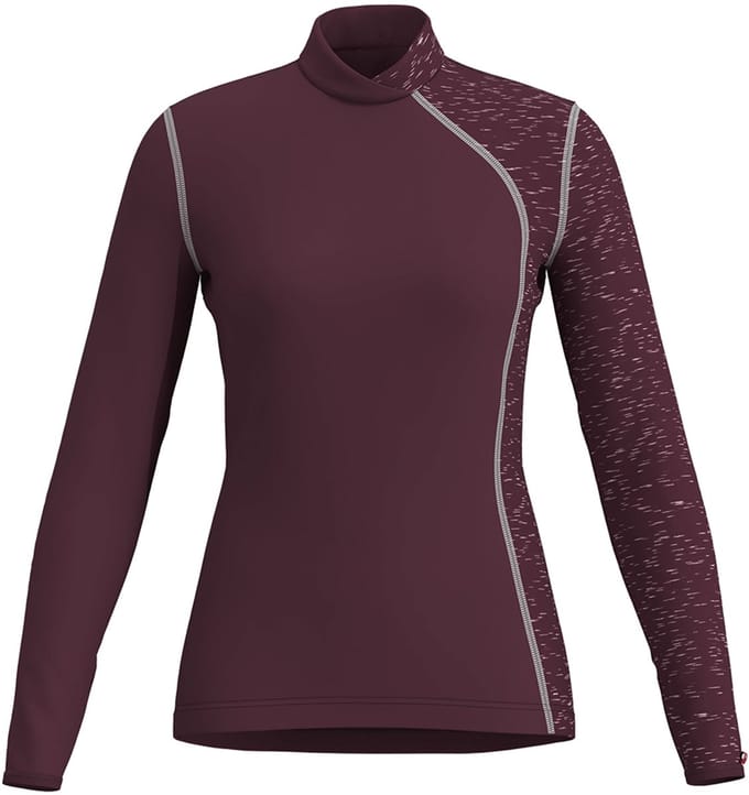 Loeffler Starlit Transtex® Warm Lange Mouwen Basislaag Paars 38 Vrouw