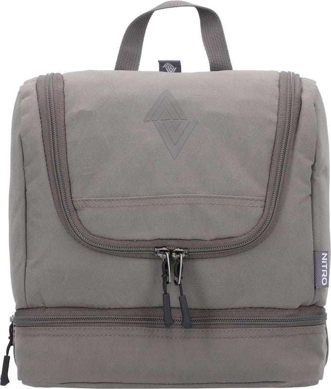 NITRO Travel Kit Toilettas 25 cm - 6 L - Ritssluiting - waxed lizard