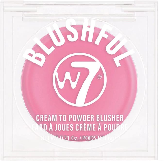W7 Blushful Cream To Powder Blush - Sassy
