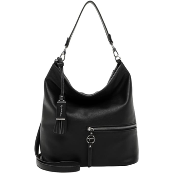Tamaris Schoudertas Nele Hobo Bag Black Zwart