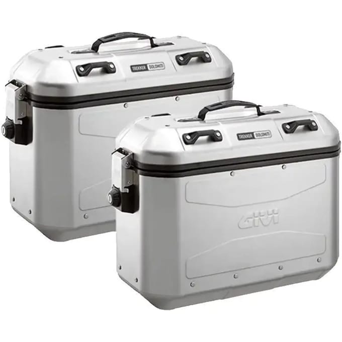 Paar motorkoffers Givi dolomite 36l