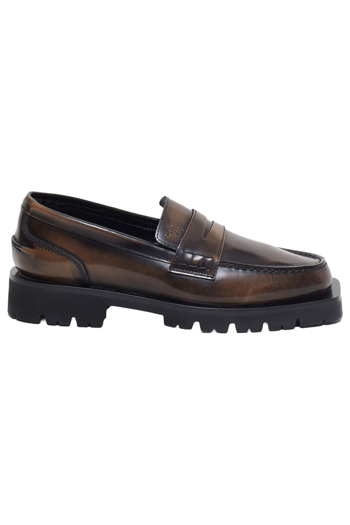 Closed Loafer Shoes Irish Coffee Maat: 41 | Instappers Outlet | Dames | Bruin
