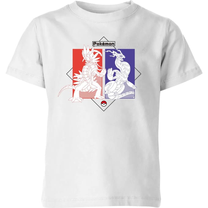 Pokémon Legendary Kids' T-Shirt - White - 134/140 (9-10 jaar)