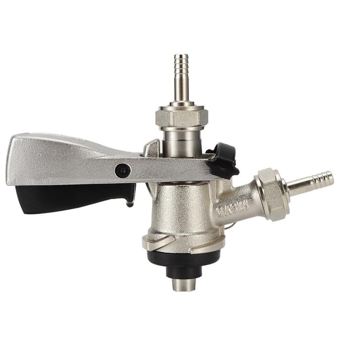 G5/8 S Type Tapbier Fustkoppeling Dispenser met Overdrukklep Huisbrouwsysteem black