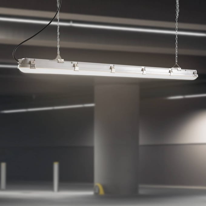 Brumberg 78015114 LED-lamp voor vochtige ruimte LED 51 W Wit Grijs