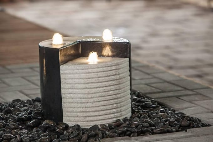 HEISSNER Fonteinset "Gap LED"