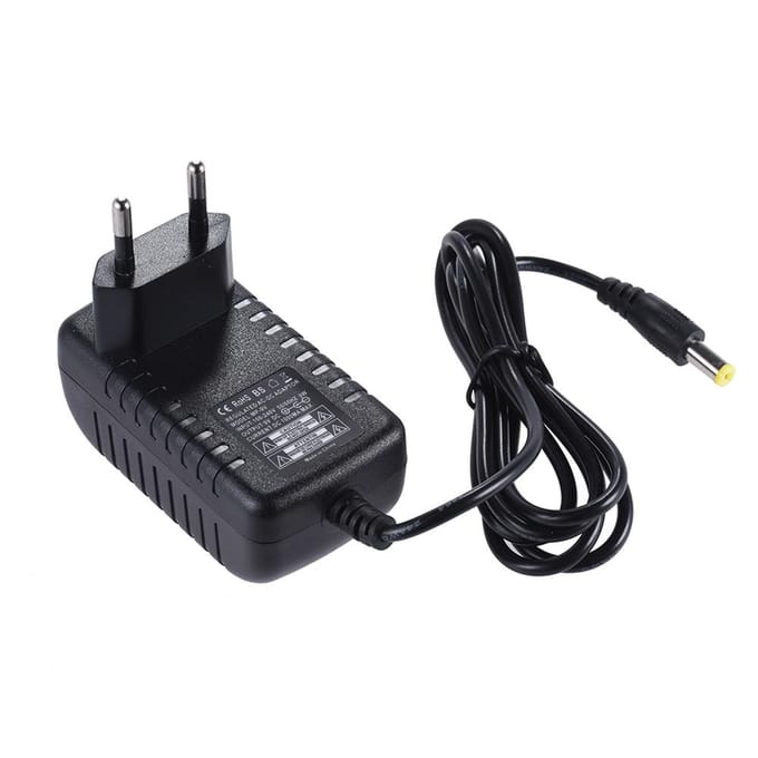 9V 1A voedingsadapterconverter voor gitaarbaseffect 100 ~ 240V ingang EU-stekker EU Plug gray