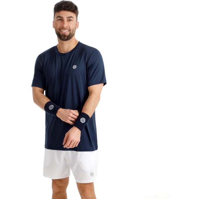 BIDI BADU Crew 2.0 T-shirt Heren-donkerblauw