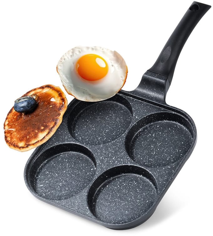 Eierpan 22x22cm - Omeletpan - Egg Koekenpan - Pannenkoekenpan - Pancake