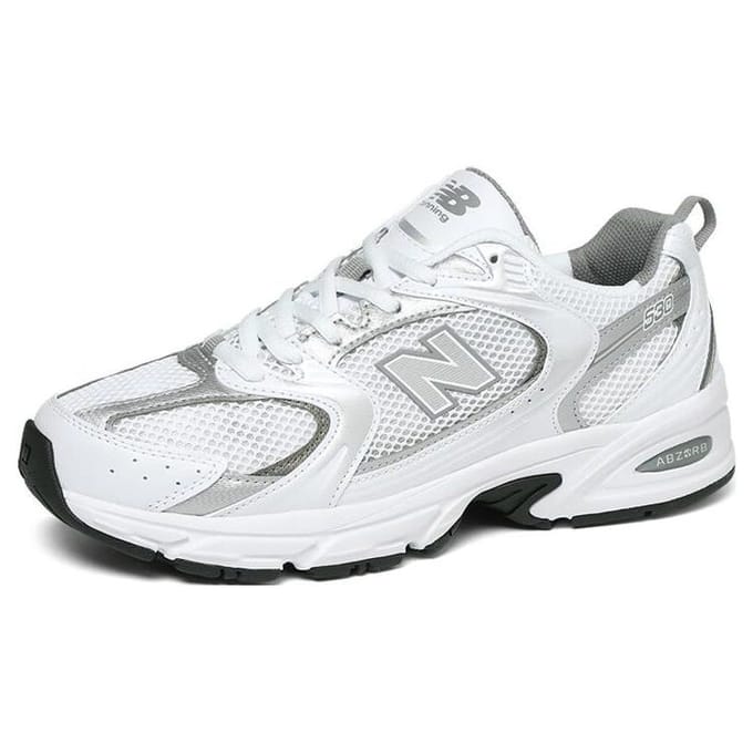 Baskets Unisexe New Balance 530 Blanc Argent Métallisé MR530AD 40.5 white