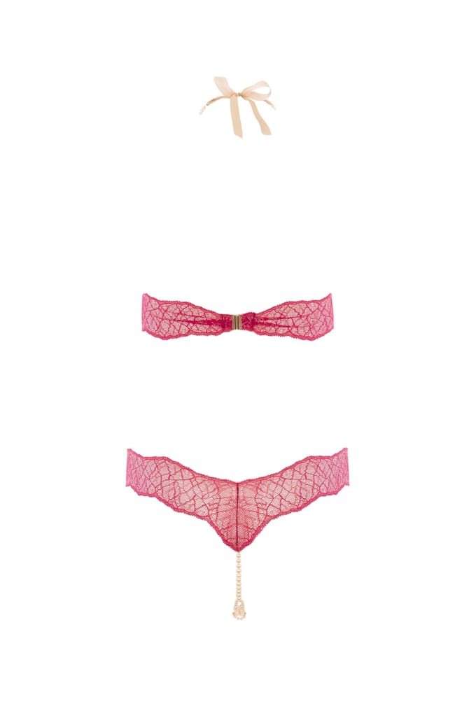 Bracli | Sydney Dubbele Body Rood | Luxe Lingerie Body Maat Plus