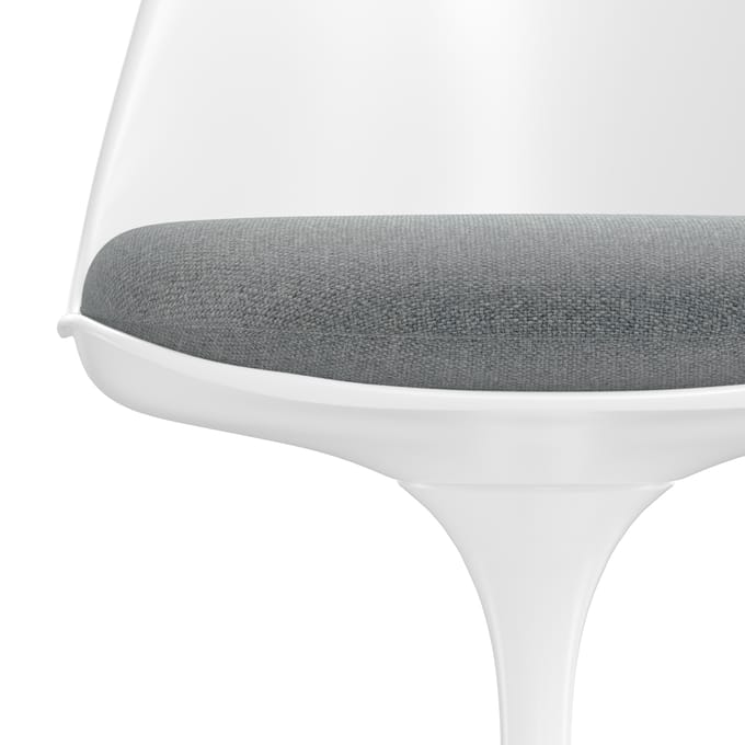 Knoll International Saarinen Tulip Stoel - Hallingdal 65 (130) - light grey - wit