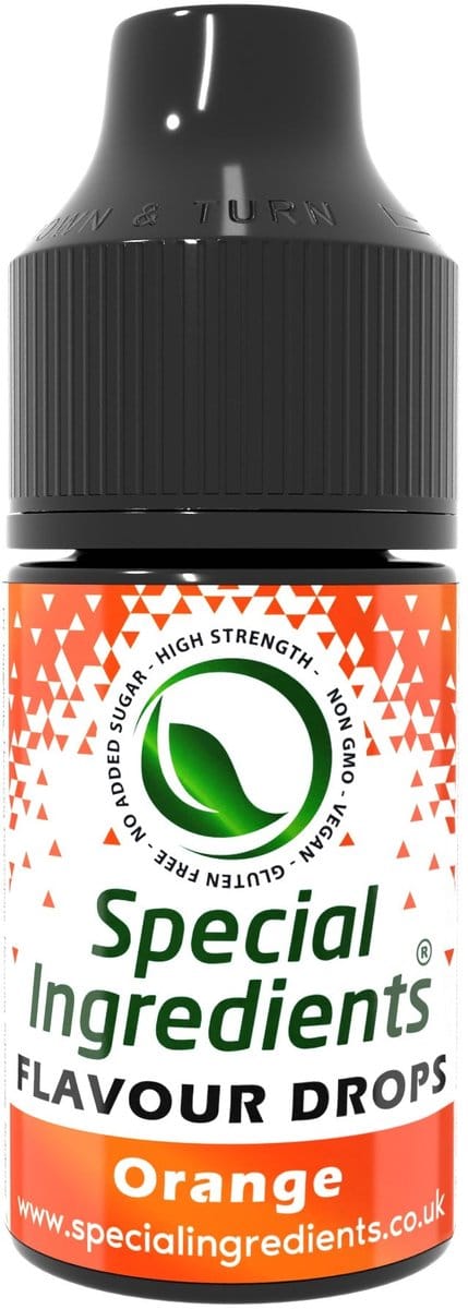 Sinaasappel Smaak Druppels - 500 ml - Smaakdruppels - Flavour Drops - Moderne Gastronomie - Moleculair Koken - Hersluitbare Pot - Recycled Plastic