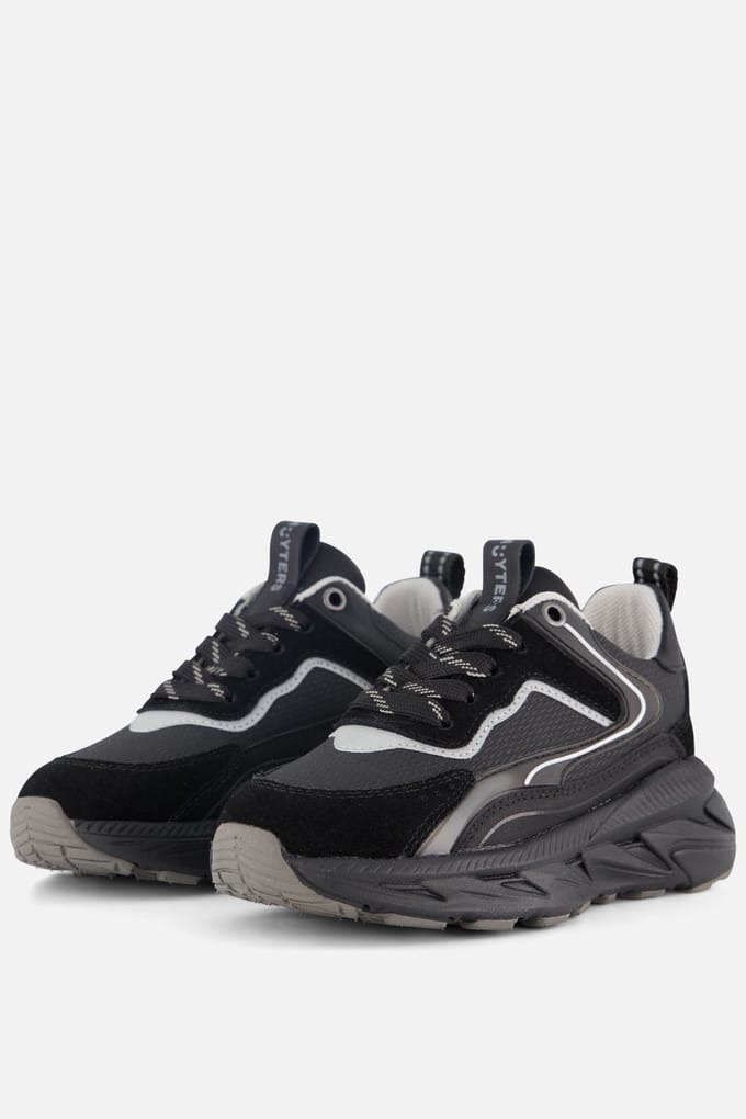 Muyters Sneakers zwart Synthetisch - Maat 36 - Kinderschoenen