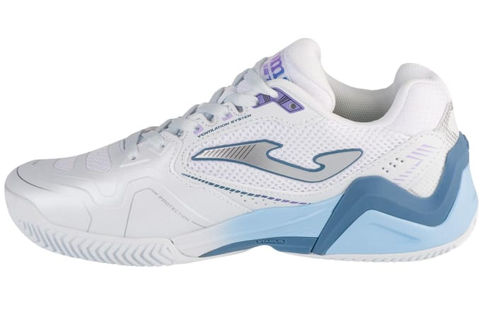 Joma Set Lady 24 TSELW, Dames witte tennisschoenen 37 wit