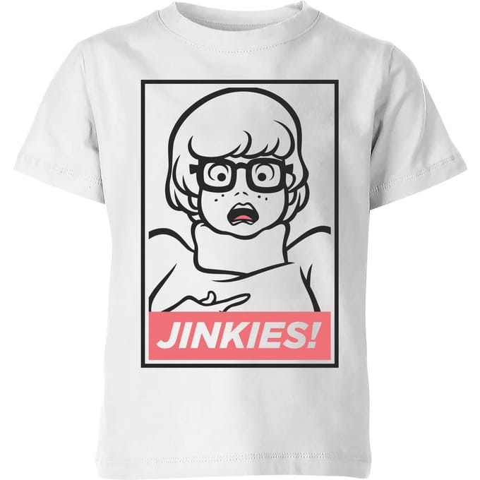 Scooby Doo Jinkies! Kids' T-Shirt - White - 110/116 (5-6 jaar)