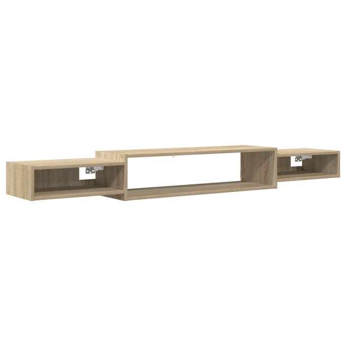 vidaXL - Wand - gemonteerd - TV - Kast - Muurmontage - Sonoma - Eiken